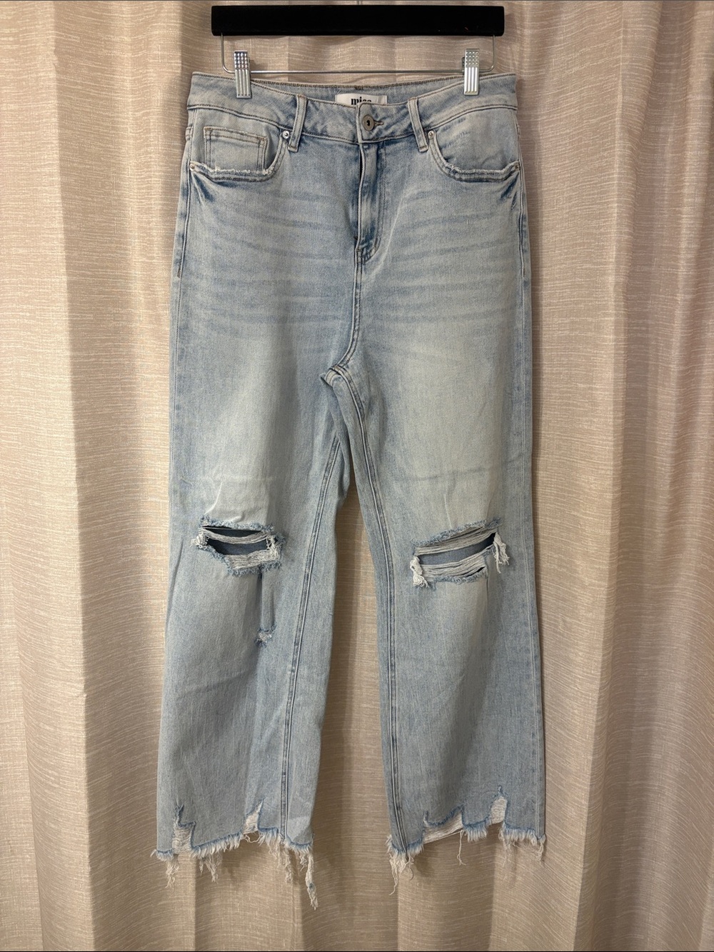 Mica Distressed wide leg Women’s Jeans